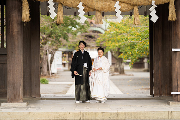 静岡市・富士市・沼津市の結婚式プロデュースと無料式場紹介の「はなといろ」の和婚の写真・三島大社